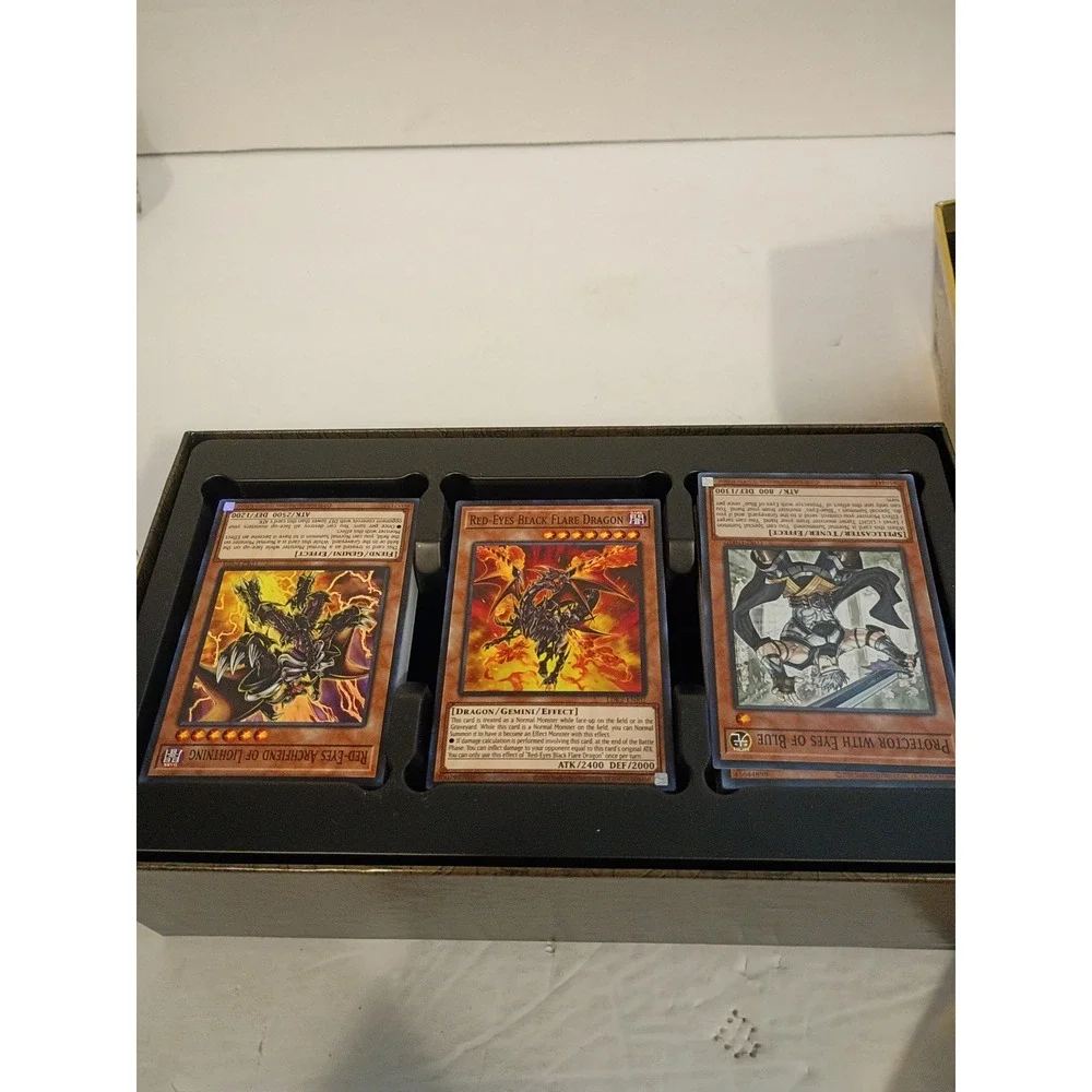 Yu-Gi-Oh Legendary Decks II Yugi Kaiba Joey Collector Box Set Konami cards only